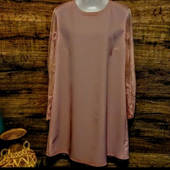 Lulu's Dress Size XL Once Upon Midnight Mauve NWT - Picture 4 of 13